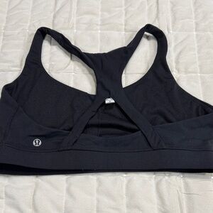 lululemon athletica Black Racerback Sports Bra